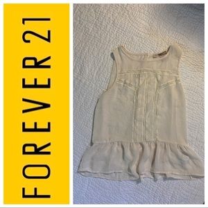 Forever 21 white blouse